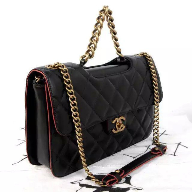 Chanel Flap Shoulder Bag Original leather A78506 Black