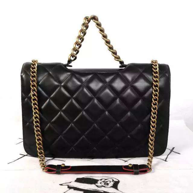 Chanel Flap Shoulder Bag Original leather A78506 Black