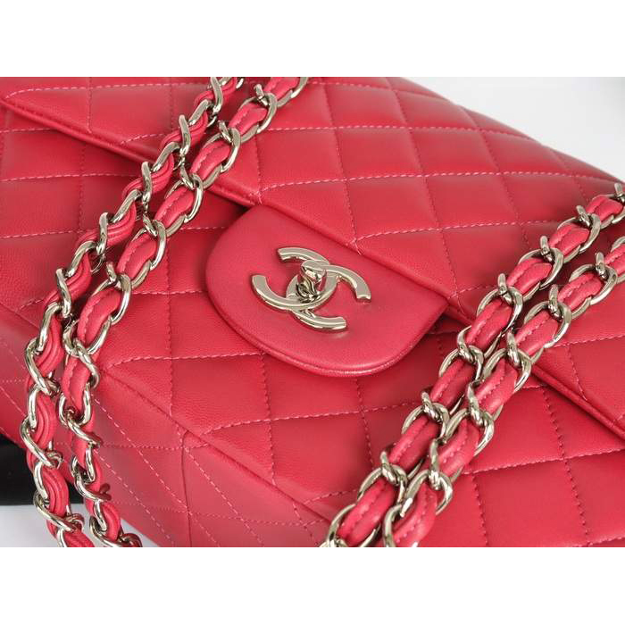 Chanel Jumbo Classic Original Lambskin leather Flap Bag A36076 Rose