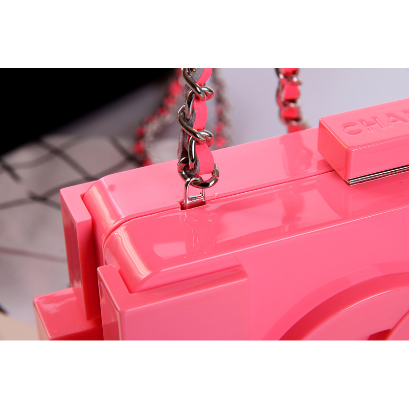 Chanel Lego Clutch A37010 Pink