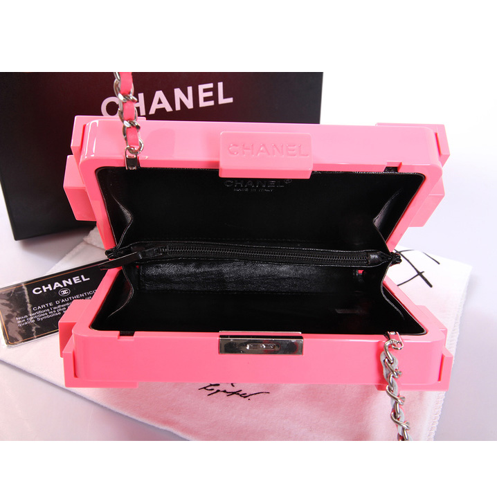 Chanel Lego Clutch A37010 Pink