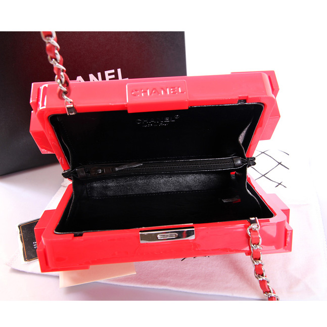 Chanel Lego Clutch A37010 Red