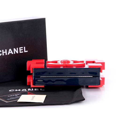 Chanel Lego Clutch A37010 RoyalBlue&Red