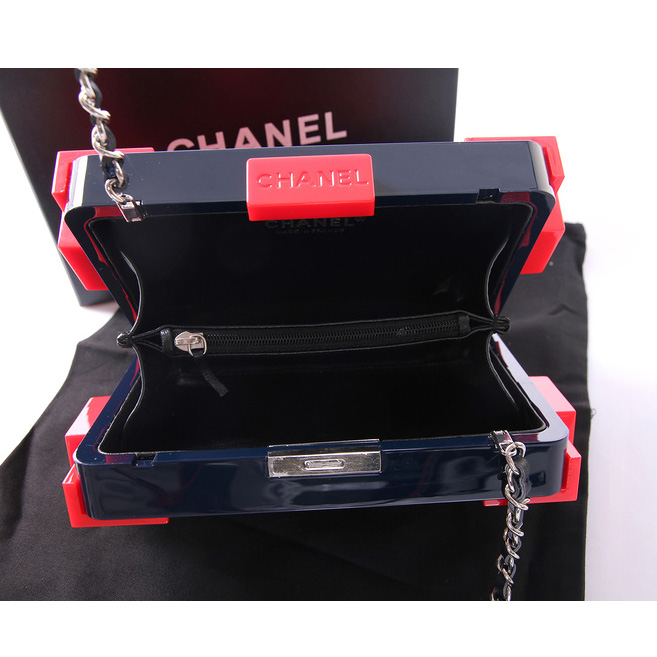 Chanel Lego Clutch A37010 RoyalBlue&Red