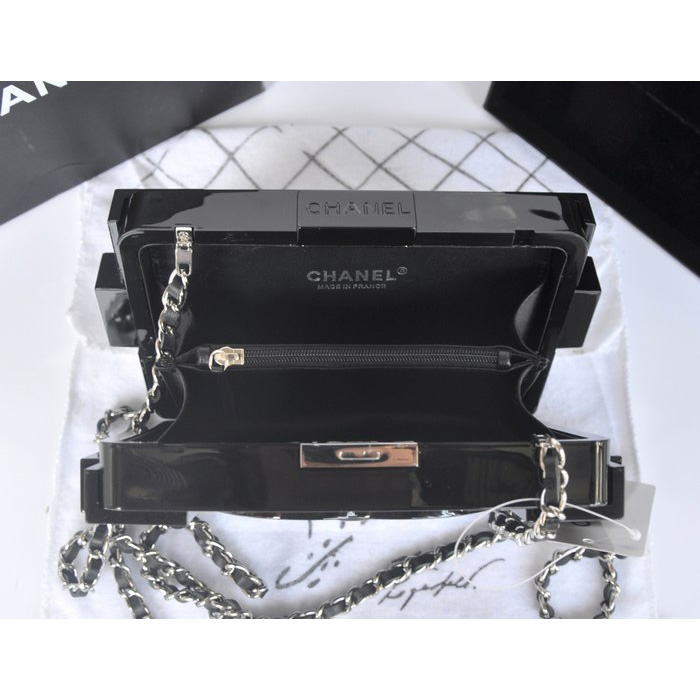 Chanel Lego Clutch A37013 Black