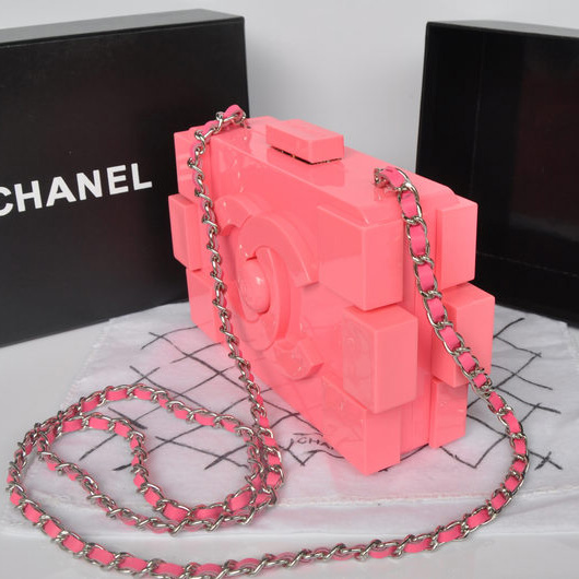 Chanel Lego Clutch A37013 Pink