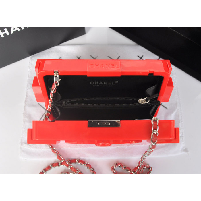 Chanel Lego Clutch A37013 Red