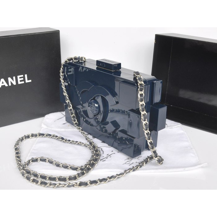 Chanel Lego Clutch A37013 Royalblue