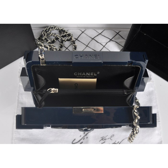 Chanel Lego Clutch A37013 Royalblue