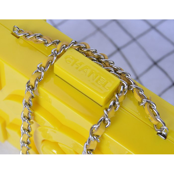 Chanel Lego Clutch A37013 Yellow