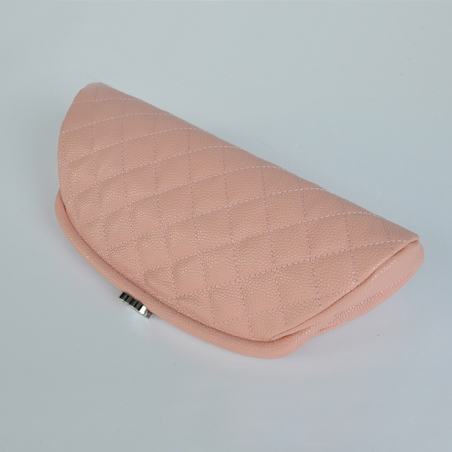 Chanel Mini Clutch Bag Caviar Leather A35487 Pink