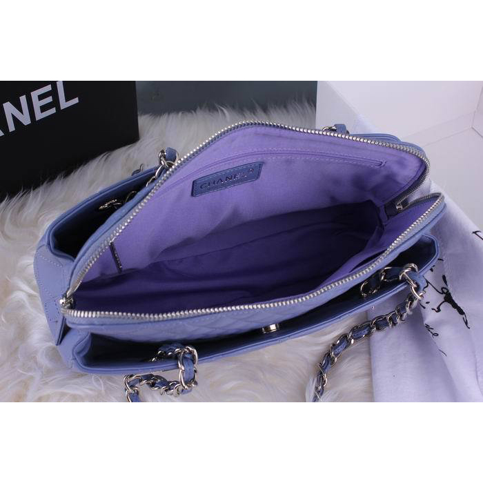 Chanel Original Leather Shoulder Bag A49274 Purple