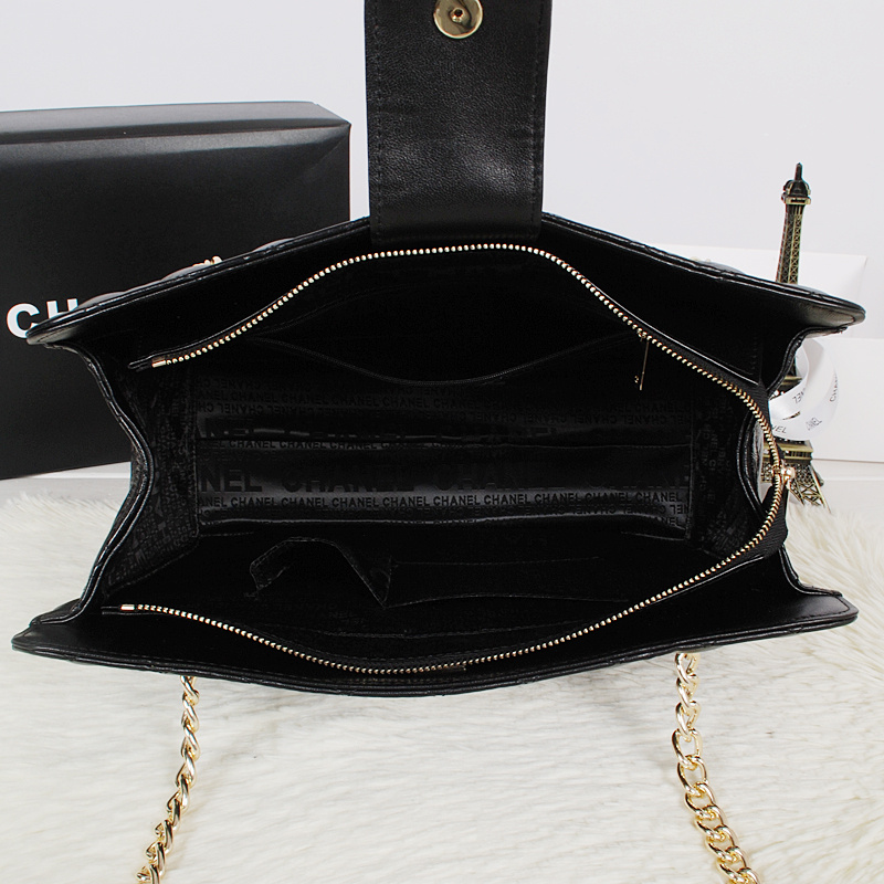 Chanel Original Sheepskin Leather Shoulder Bag A2242 Black