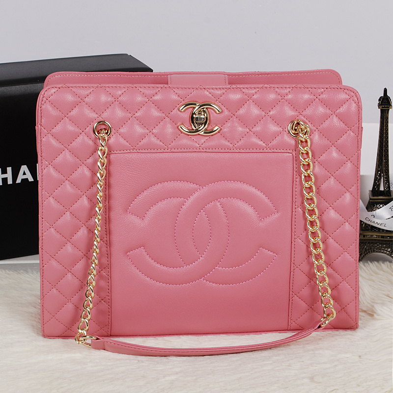 Chanel Original Sheepskin Leather Shoulder Bag A2242 Pink