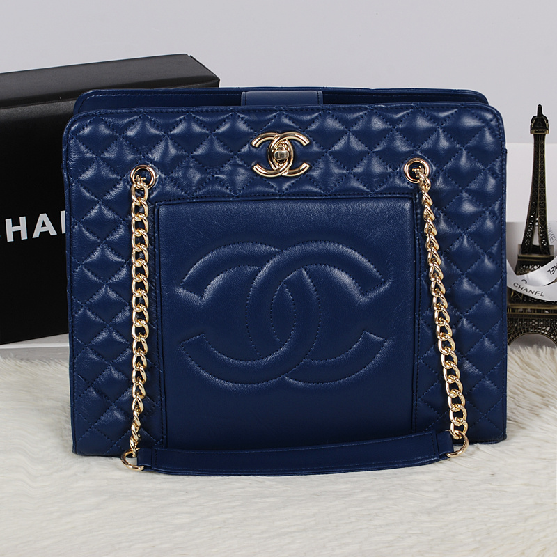 Chanel Original Sheepskin Leather Shoulder Bag A2242 Royalblue