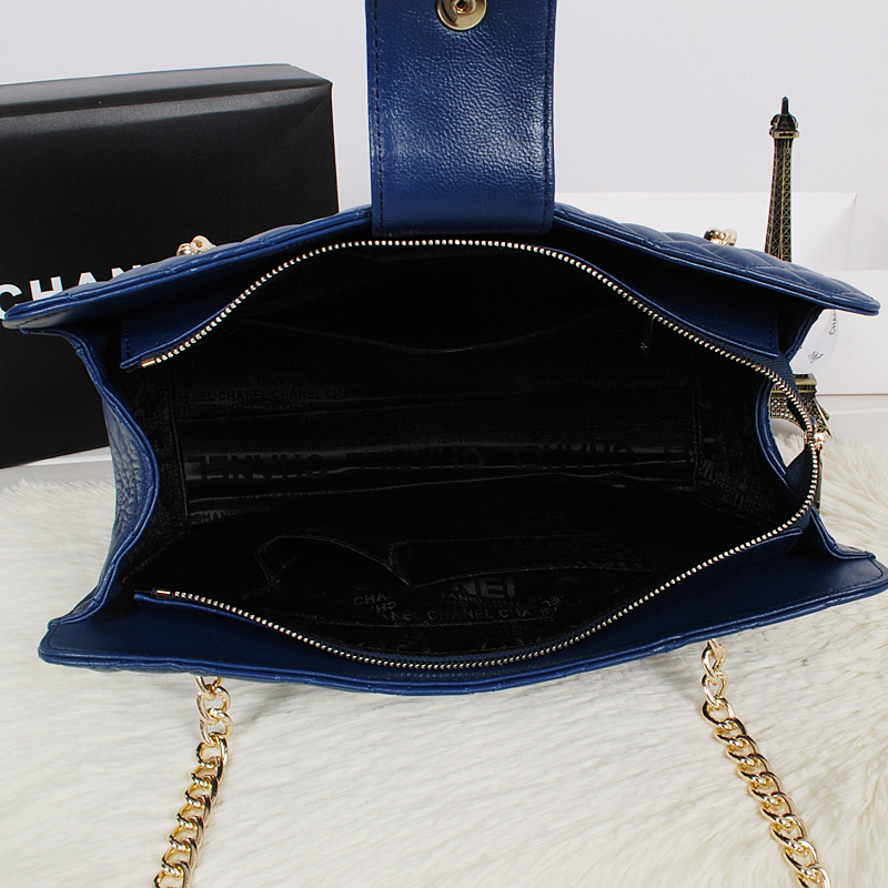 Chanel Original Sheepskin Leather Shoulder Bag A2242 Royalblue