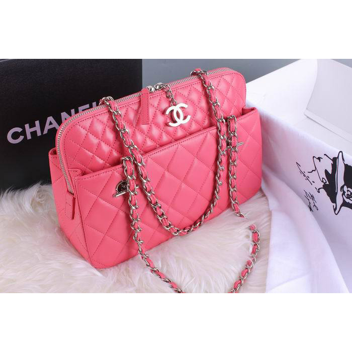 Chanel Original Sheepskin Leather Shoulder Bag A49274 Pink