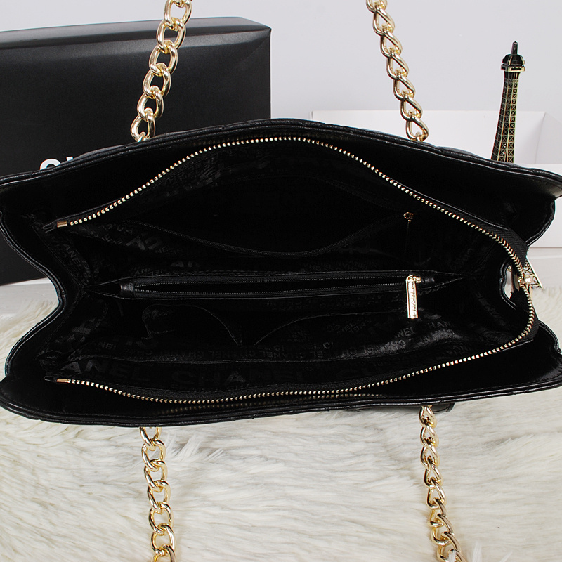 Chanel Original Sheepskin Leather Shoulder Bag A5224 Black