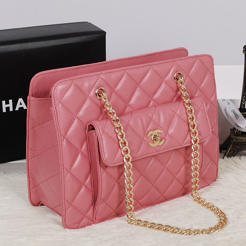 Chanel Original Sheepskin Leather Shoulder Bag A5224 Pink