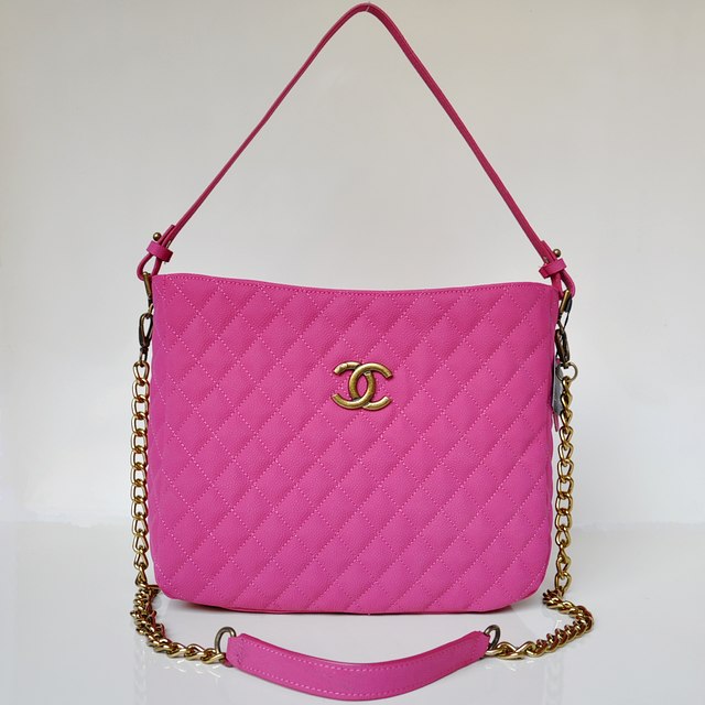 Chanel Shopping Bag Cannage Pattern Nubuck Leather A69095 Rose