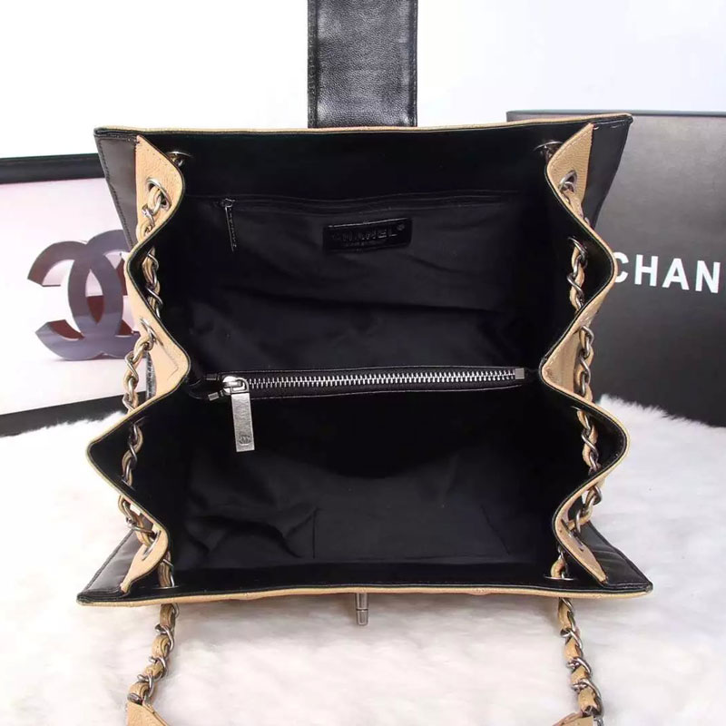 Chanel Shopping Bag in Original Caviar Leather A1870 Apricot