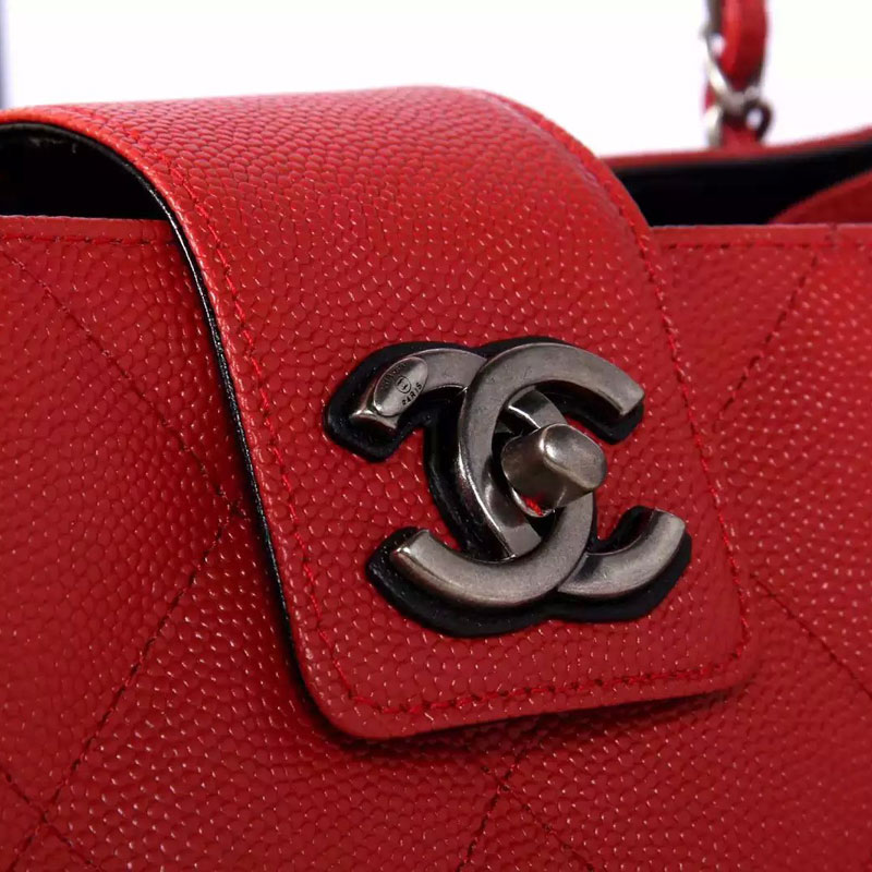 Chanel Shopping Bag in Original Caviar Leather A1870 Burgundy