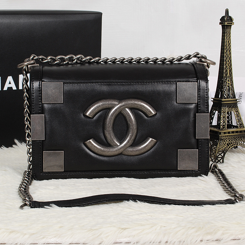 Chanel Shoulder Bag Original Sheepskin Leather A58800 Black