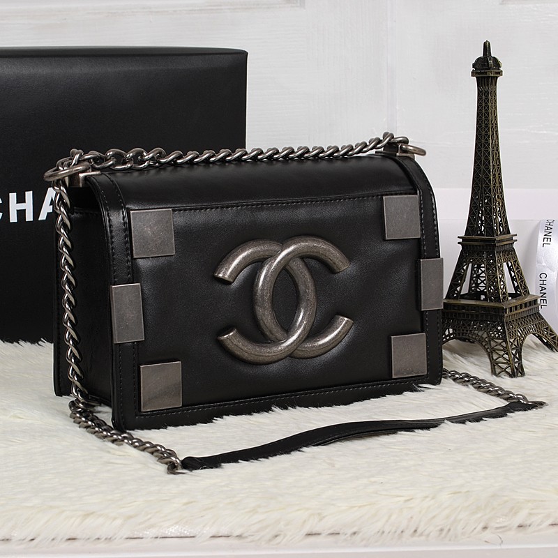 Chanel Shoulder Bag Original Sheepskin Leather A58800 Black