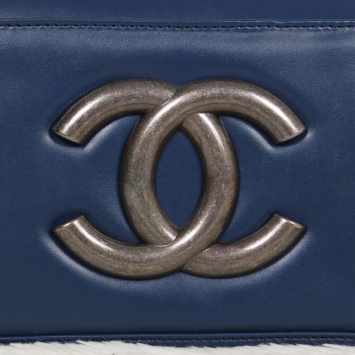 Chanel Shoulder Bag Original Sheepskin Leather A58800 RoyalBlue