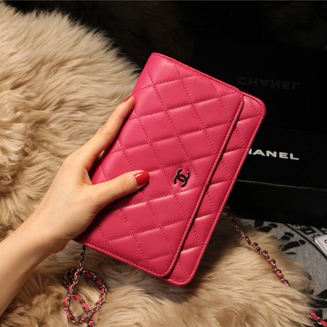 Chanel mini Flap Bag A31157 Rose Original Sheepskin Leather