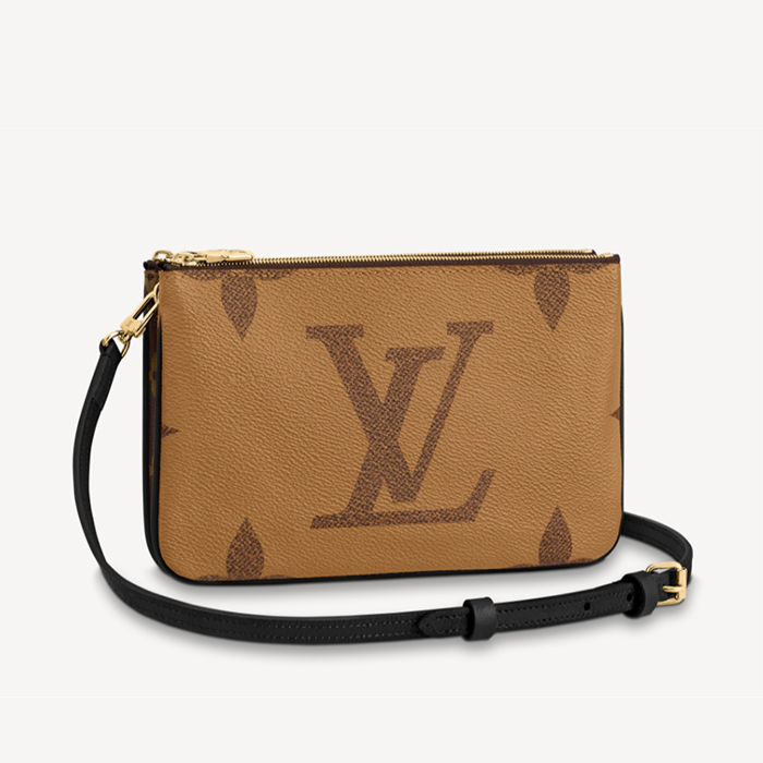 DOUBLE ZIP POCHETTE