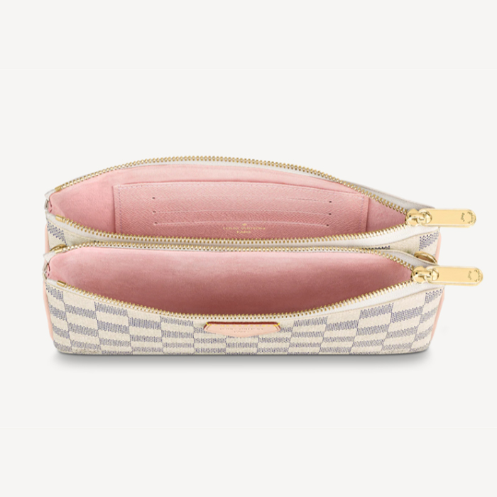 DOUBLE ZIP POCHETTE