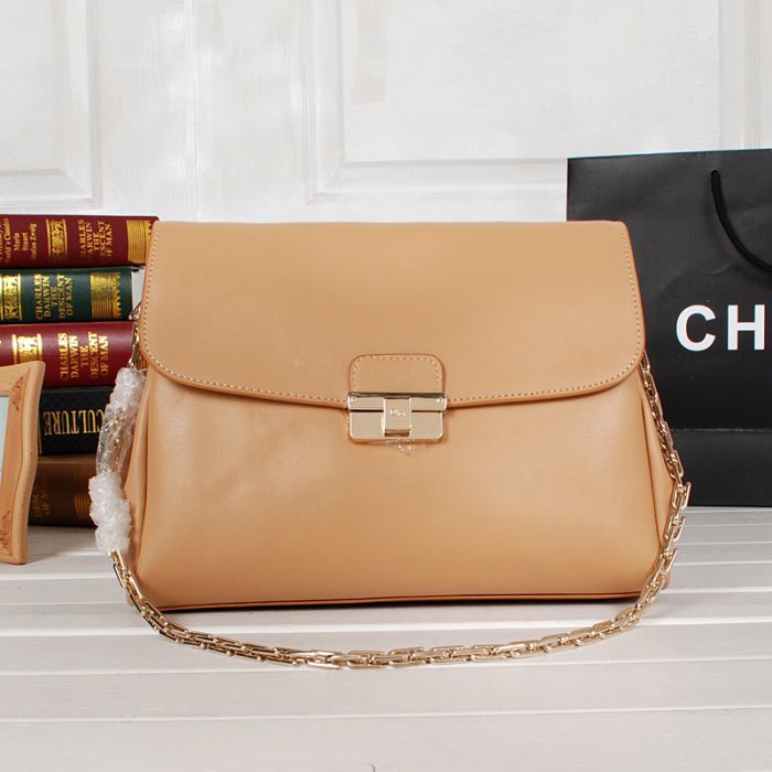 Dior DIORLING Bag Calf Leather D52281 Apricot