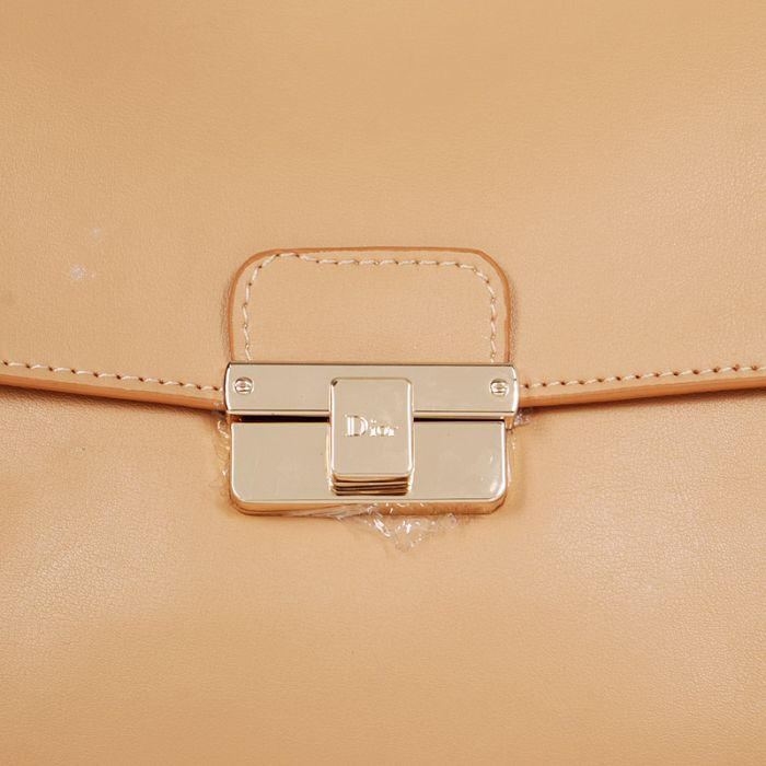 Dior DIORLING Bag Calf Leather D52281 Apricot