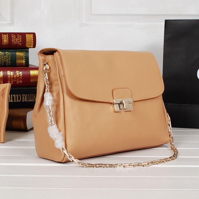 Dior DIORLING Bag Calf Leather D52281 Apricot