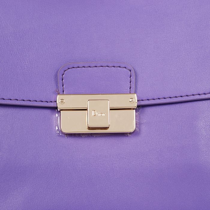 Dior DIORLING Bag Calf Leather D52281 Light Purple