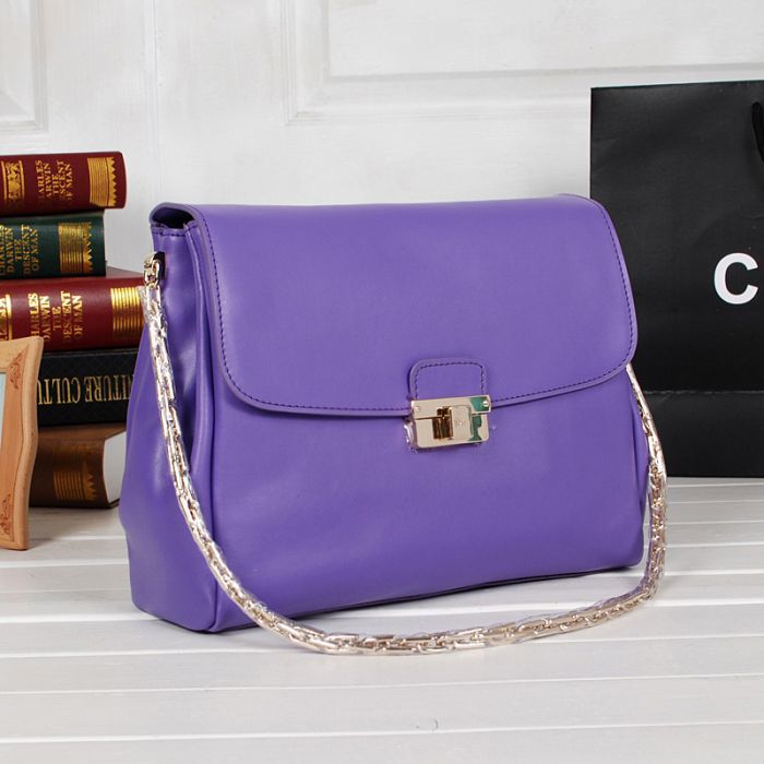 Dior DIORLING Bag Calf Leather D52281 Light Purple