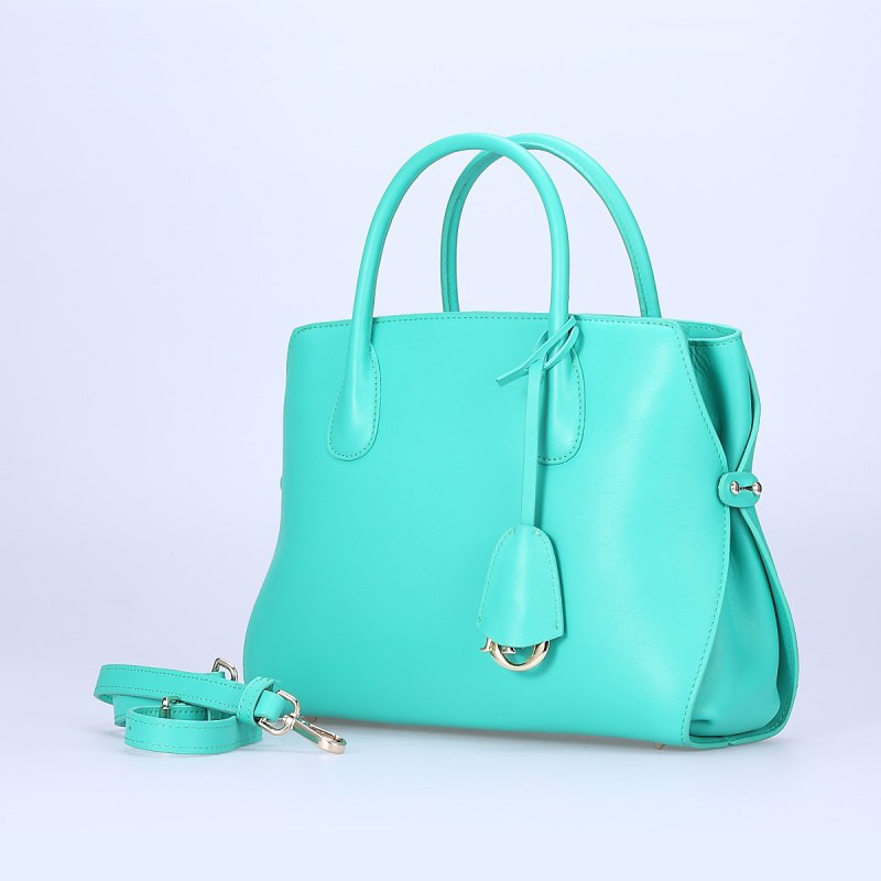 Dior DiorBar Top Handle Bag Calf Leather D033 AppleGreen