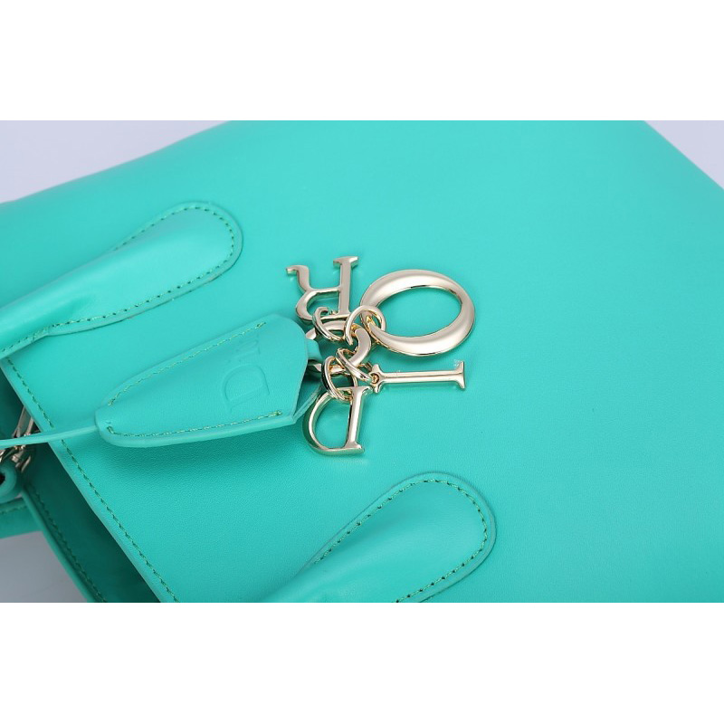 Dior DiorBar Top Handle Bag Calf Leather D033 AppleGreen