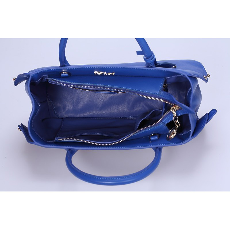 Dior DiorBar Top Handle Bag Calf Leather D033 Blue