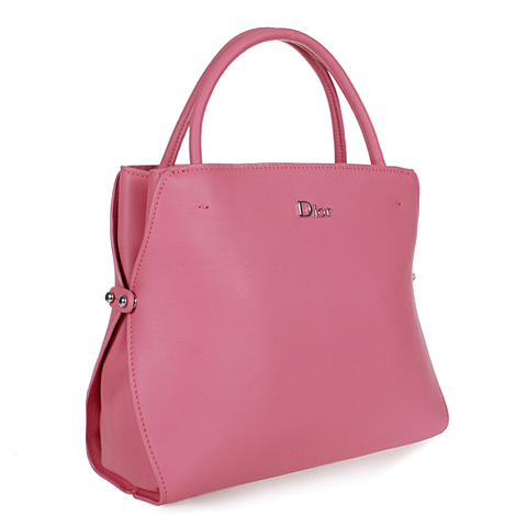 Dior Fall Winter Calfskin Top Handle Bag D0904 Pink