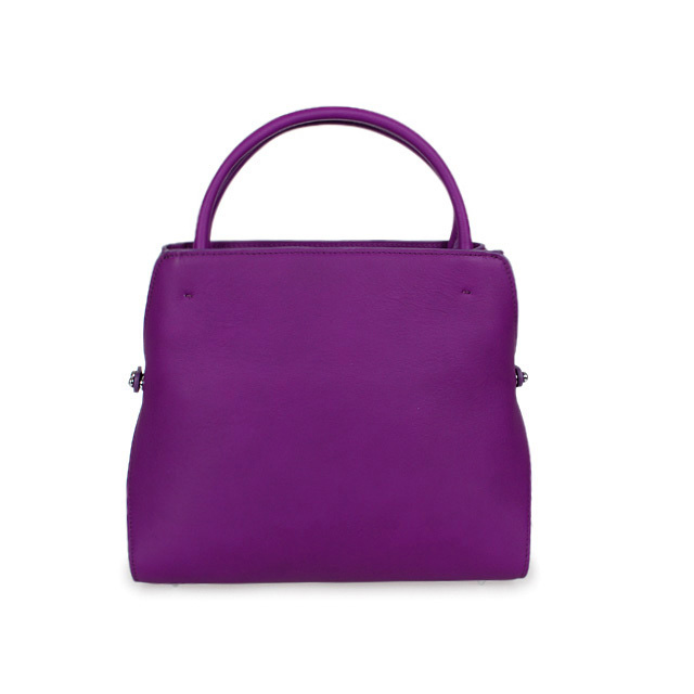 Dior Fall Winter Calfskin Top Handle Bag D0904 Purple