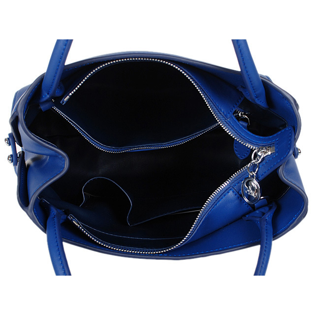 Dior Fall Winter Calfskin Top Handle Bag D0904 Royalblue