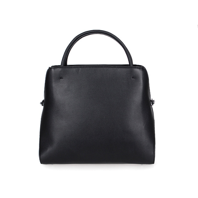 Dior Fall Winter Calfskin Top Handle Bag D0905 Black