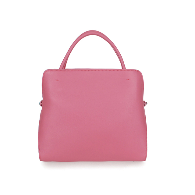 Dior Fall Winter Calfskin Top Handle Bag D0905 Pink