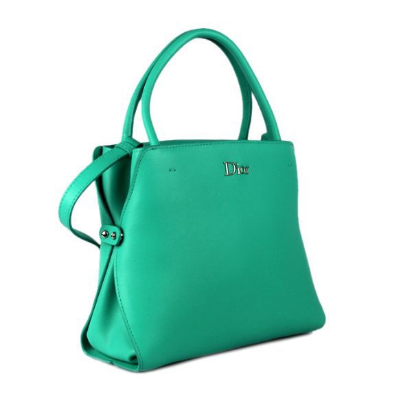 Dior Fall Winter Calfskin Top Handle Bag D0906 Green