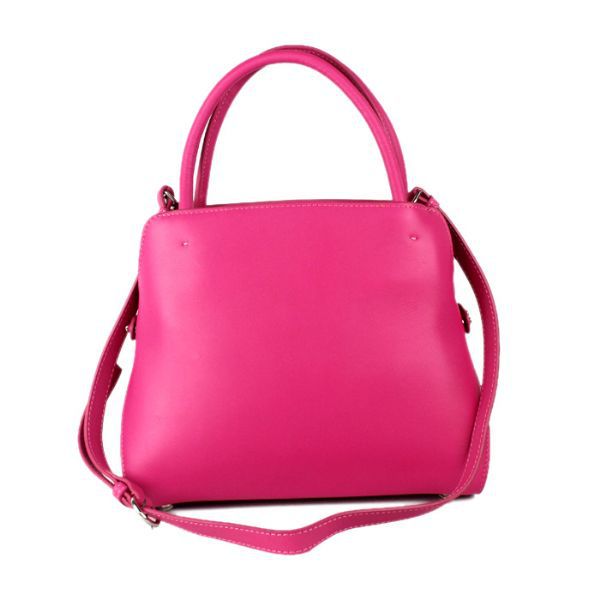 Dior Fall Winter Calfskin Top Handle Bag D0906 Rose