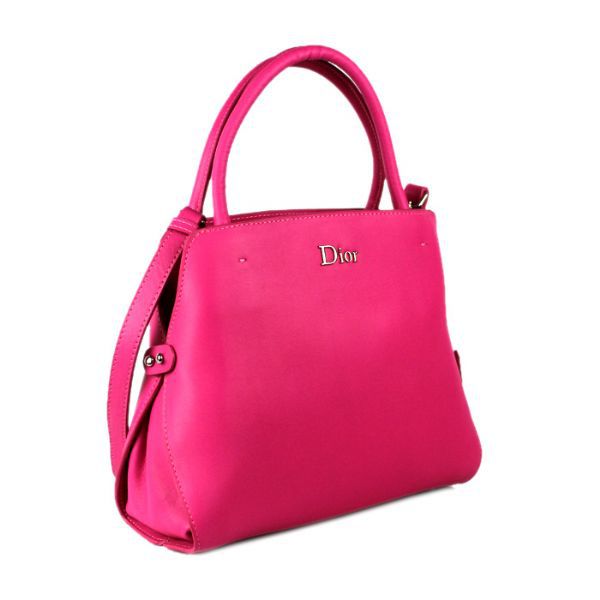 Dior Fall Winter Calfskin Top Handle Bag D0906 Rose