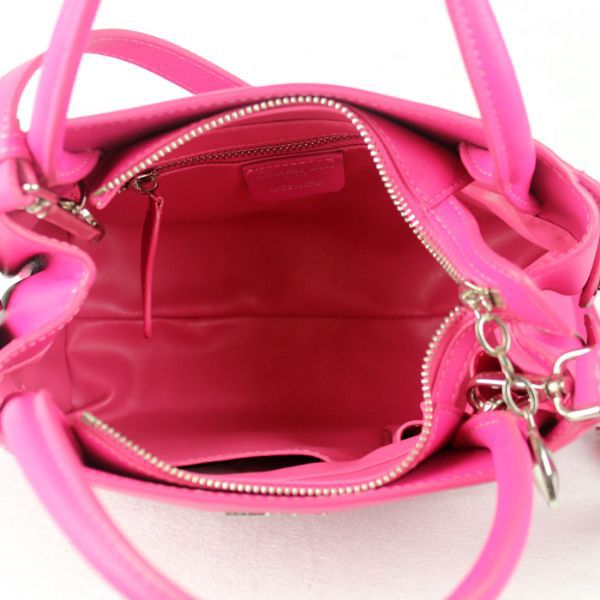 Dior Fall Winter Calfskin Top Handle Bag D0906 Rose