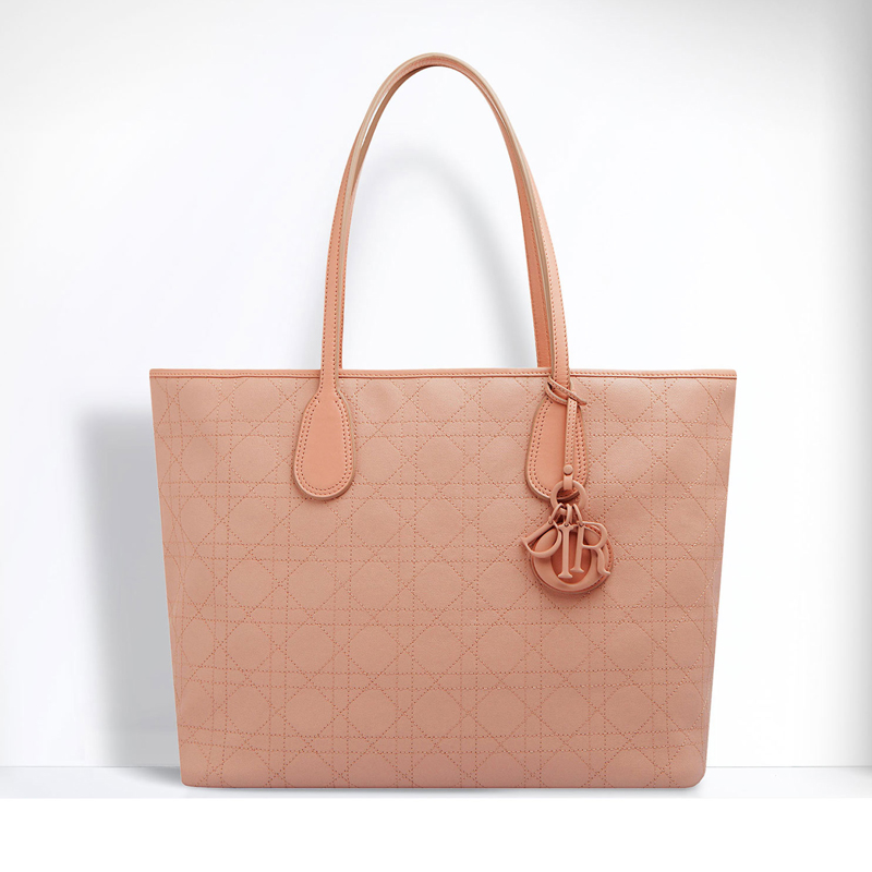 Dior Panarea shopping bag in Rosato canvas